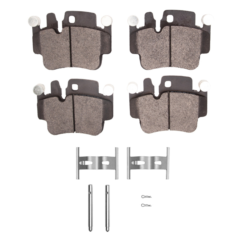 Porsche 911 Brake Pads - Rear - R1 Concepts - Semi Met - `02-`05 Porsche 911 Brake Pads - Rear - R1 Concepts - Semi Met - `02-`05